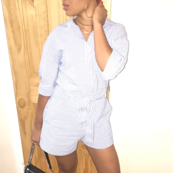 Zara stripe romper - Picture 3 of 4